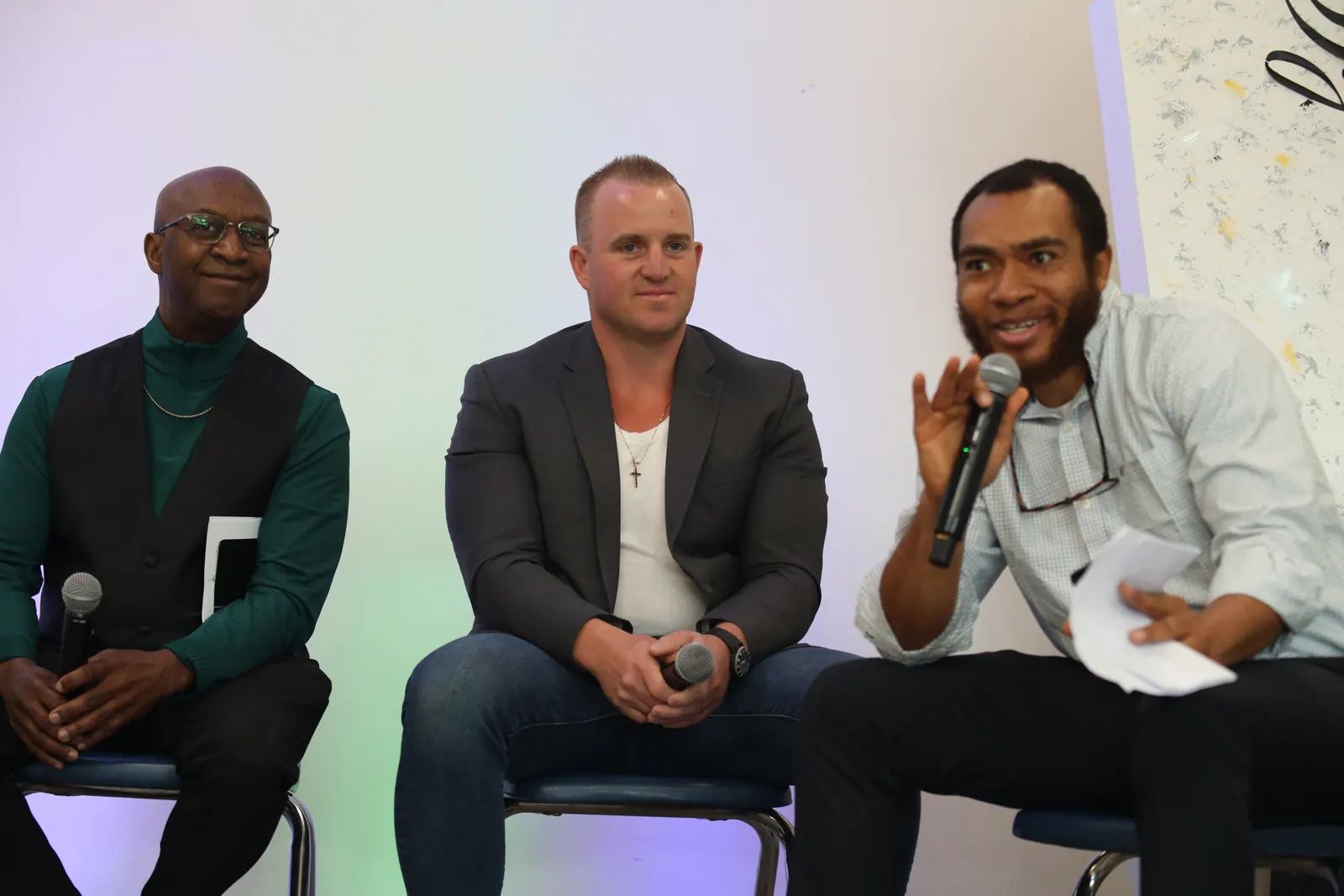 A panel session at a Peace Church Global gathering