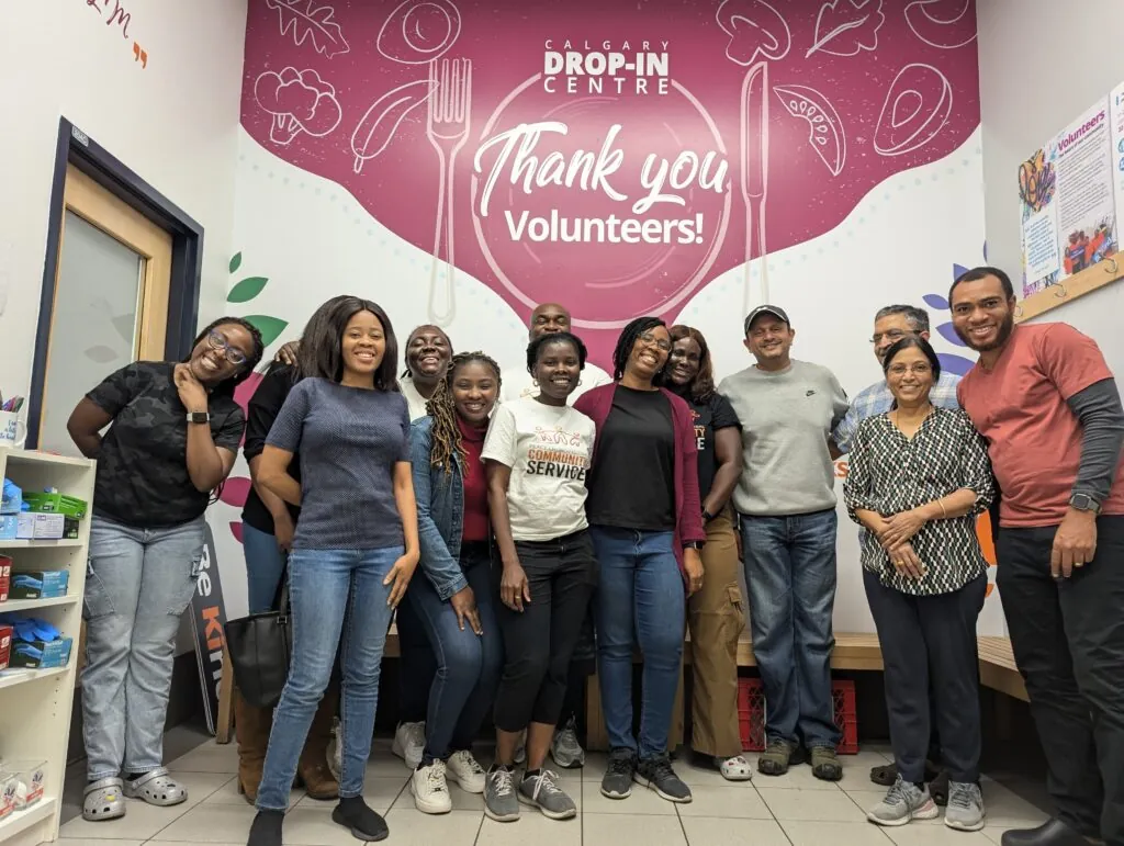 Peace Church Global outreach: PCG Volunteers at Calgary Drop-In Centre